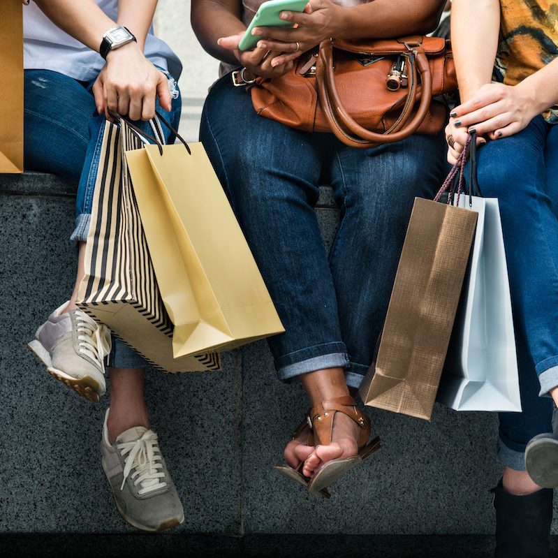 Group Of People Shopping